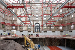 Las obras de la futura sede del Reina Sof&iacute;a avanzan "a buen ritmo" y albergar&aacute; el primer almac&eacute;n visitable del Museo