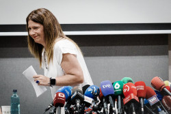 Leire Díez descarta proporcionar al Senado el pendrive que entregó al PSOE alegando que es un "trabajo periodístico"