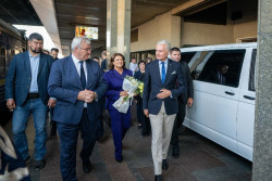 L&iacute;deres n&oacute;rdicos y b&aacute;lticos llegan a Kiev para concretar con Zelenski su programa conjunto de defensa a&eacute;rea