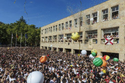 Logro&ntilde;o estalla en sus fiestas de San Mateo 2026 con un cohete multitudinario y con recuerdo para Ceuta
