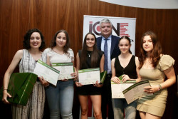 Los IES 8 de Marzo, Fuente Fresnedo y Montesclaros ganan el Concurso Escolar del ICANE