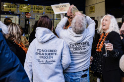  Los premios del sorteo de la loter&iacute;a de Navidad iguales o inferiores a 40.000 euros no tributan