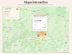 Los Pueblos M&aacute;s Bonitos incorporan el seguimiento de incendios a sus mapas, con alertas y actualizaciones