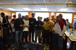 Marina del Cantábrico celebró la última travesía con salida inversa para el crucero Santanderino
