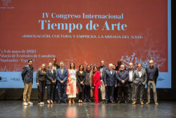 Martínez Abad defiende el arte dentro de las empresas por su "impacto económico" e "identidad corporativa"