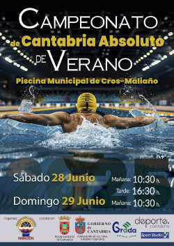 M&aacute;s de 200 deportistas disputan este fin de semana el Campeonato de Cantabria Absoluto de Nataci&oacute;n
