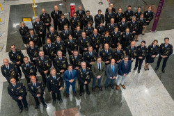 Medio centenar de efectivos participan en el Curso de Seguridad en Aeropuertos de la Polic&iacute;a en el Seve Ballesteros