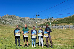 Medio millar de corredores participan el s&aacute;bado en la X `Herradura de Campoo` en la estaci&oacute;n de esqu&iacute;