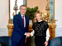 Meloni advierte de que puede ser "contraproducente" reconocer el Estado de Palestina tras el anuncio de Macron