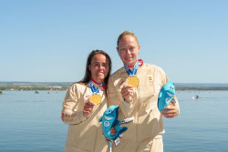Miriam Vega e Isabel Contreras conquistan el segundo oro para Espa&ntilde;a en los Juegos Mediterr&aacute;neos