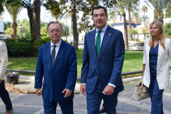 Moreno defender&aacute; en el Comit&eacute; de las Regiones la inclusi&oacute;n de Ceuta en este organismo de la UE y S&aacute;nchez en la hamaca de la Mareta