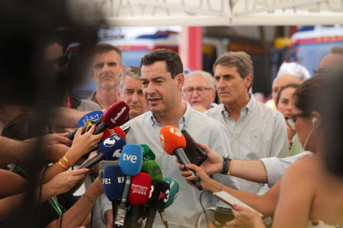 Moreno sobre el fuego de Los Gallardos: "Es una bomba de relojer&iacute;a, de los m&aacute;s complejos de los &uacute;ltimos a&ntilde;os"