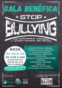 Noja celebra el 5 de agosto una gala benéfica contra el bullying