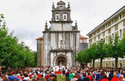 Noja celebra la Bien Aparecida con una peregrinación hasta su santuario en Ampuero