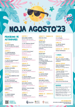 Noja en fiestas en agosto con una amplia oferta de ocio y cultura con actuaciones de música, teatro, magia y cine,