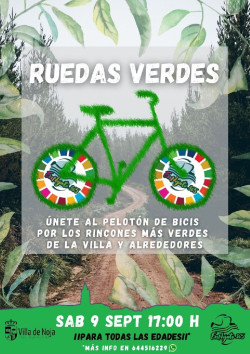 Noja retoma hoy las `Ruedas Verdes` para fomentar el uso de la bicicleta
