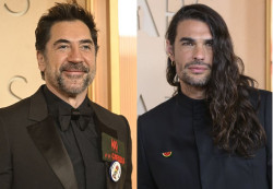 Oliver Laxe apoya el `No a la guerra` de Bardem en los Oscar: "Bravo Javier, ha sido incre&iacute;ble"