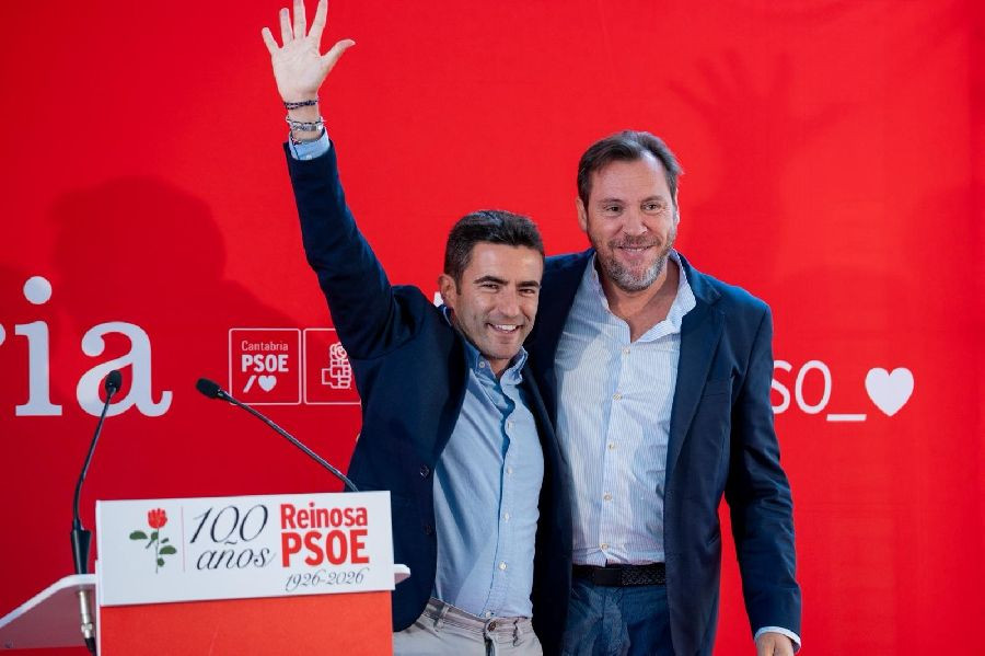 &Oacute;scar Puente llega a Cantabria para lanzar la soflama  que el Poder Judicial quiere acabar con el Gobierno De S&aacute;nchez 