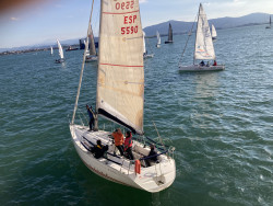 Poco interés de los cruceristas santanderinos por la tirada del trofeo RCRS y RCMS