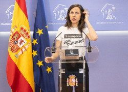 Podemos se desmarca de alianzas con Sumar pese a la renuncia de D&iacute;az y les achaca sostener al PSOE a "cualquier precio"