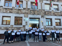 Policías de Torrelavega inician protestas para exigir "condiciones dignas" a un Ayuntamiento que hace "caso omiso"