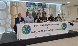 Polic&iacute;as y guardias civiles asistir&aacute;n de uniforme a una misa en la Almudena para reclamar su jubilaci&oacute;n anticipada