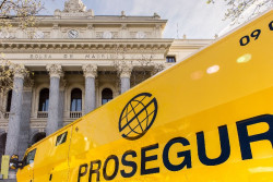 Prosegur gana 33 millones hasta marzo, un 15,2% m&aacute;s, y roza los 1.300 millones de ingresos