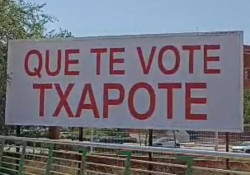 ¡Qué te vote Txapote!     Carlos Magdalena 