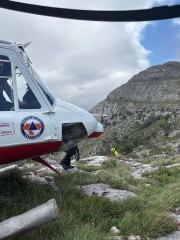  Rescatado un senderista perdido en un monte de Ruesga