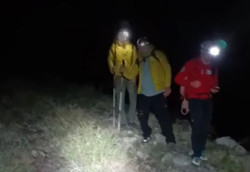  Rescatados dos burgaleses que no pod&iacute;an continuar en una ruta de los Collados del As&oacute;n