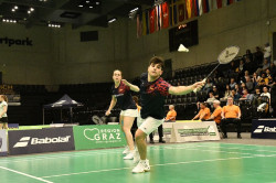 Rubén García y Lucía Rodríguez se cuelgan el bronce en Hylo Open del World Tour