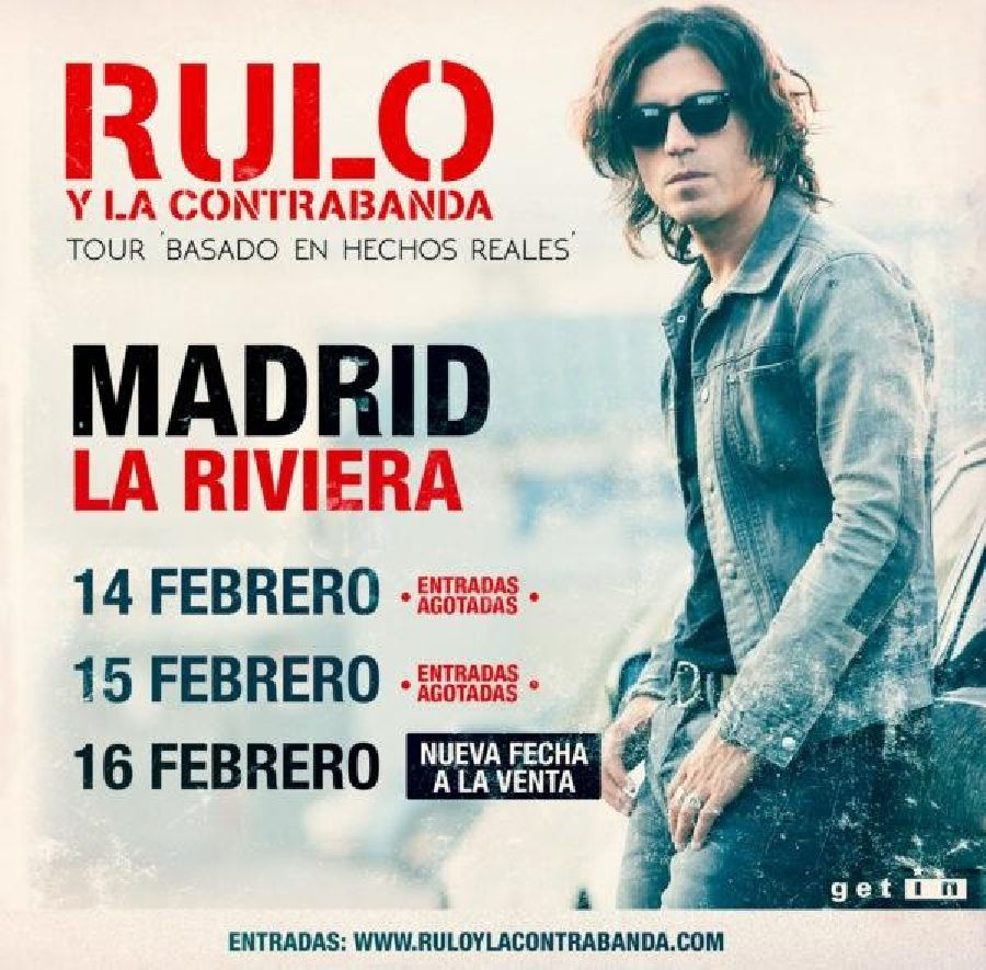 Rulo y La Contrabanda empezarán gira con tres conciertos consecutivos ...