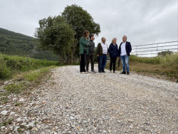 Rural mejora varios caminos en Li&eacute;rganes para garantizar la accesibilidad y la seguridad en la zona