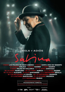 Sabina se despedirá de Santander el 18 de julio de 2025 con su gira `Hola y Adiós`
