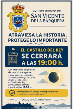  San Vicente de la Barquera cierra el Castillo del Rey a las 19.00 horas por seguridad