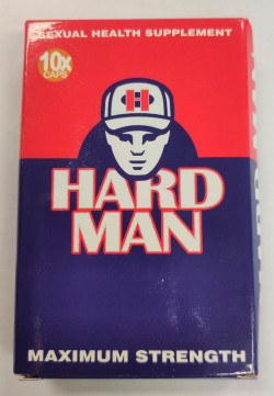 Sanidad retira el producto `HARD MAN c&aacute;psulas` por contener un principio activo contra la disfunci&oacute;n er&eacute;ctil