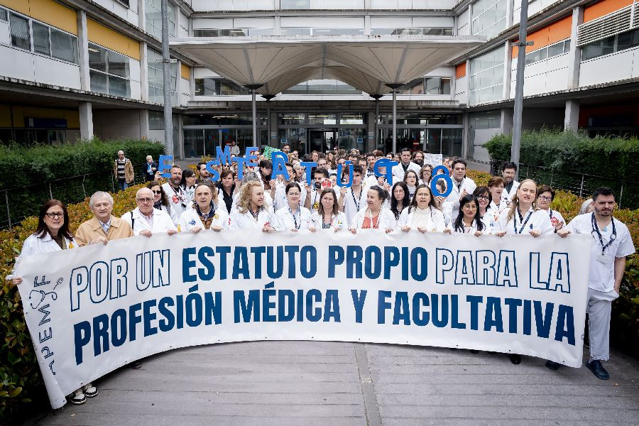 Sanidad y el comit&eacute; de huelga retoman este lunes el di&aacute;logo sobre el Estatuto Marco
