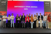 Santander entrega sus `Santander X Spain Awards 2025` a Arkadia Space, Atom H2 y Haptika