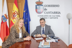Se descubre un mural de San Jorge a caballo del siglo XVI en la iglesia de Ledantes