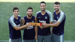 Sergi Roberto: "Cruzaba los dedos para que Messi se quedase"