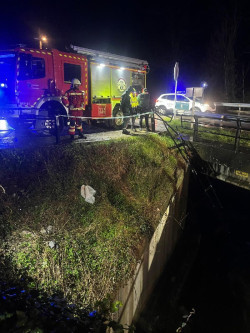  Sucesos.- Muere un conductor de 86 a&ntilde;os tras salirse de la v&iacute;a y caer al r&iacute;o en Camale&ntilde;o