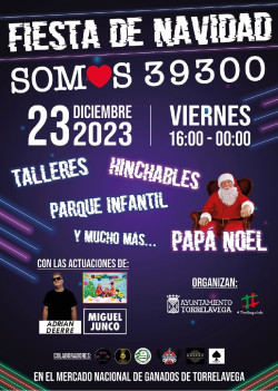 Torrelavega acoge este viernes la `Fiesta de Navidad Somos 39300`
