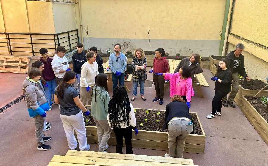 Torrelavega ampl&iacute;a la Red de Huertos Escolares a cuatro centros m&aacute;s este a&ntilde;o