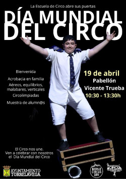 Torrelavega celebra el D&iacute;a Mundial del Circo con actividades abiertas al p&uacute;blico