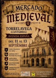 Torrelavega celebrar&aacute; del 11 al 13 de septiembre el Mercado Medieval