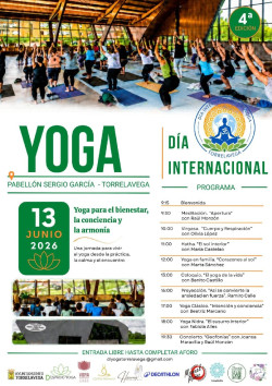 Torrelavega celebrar&aacute; el d&iacute;a 13 una jornada abierta para conmemorar el D&iacute;a Internacional del Yoga
