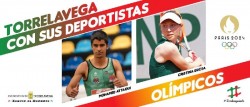 Torrelavega coloca una pantalla gigante para seguir a Cristina Bucsa y Mohamed Attaoui en los Juegos Olímpicos