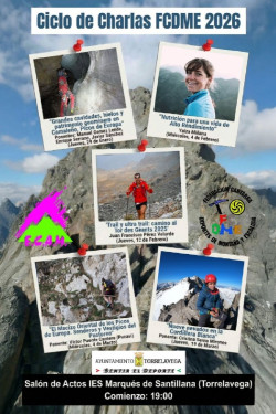 Torrelavega inicia este jueves un nuevo ciclo de charlas sobre monta&ntilde;a y escalada