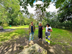 Torrelavega inicia la mejora de las zonas de barbacoa del parque de La Viesca