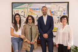 Torrelavega recibe al CEIP Menéndez Pidal, galardonado en los Premios de Bienestar Emocional en el Ámbito Educativo